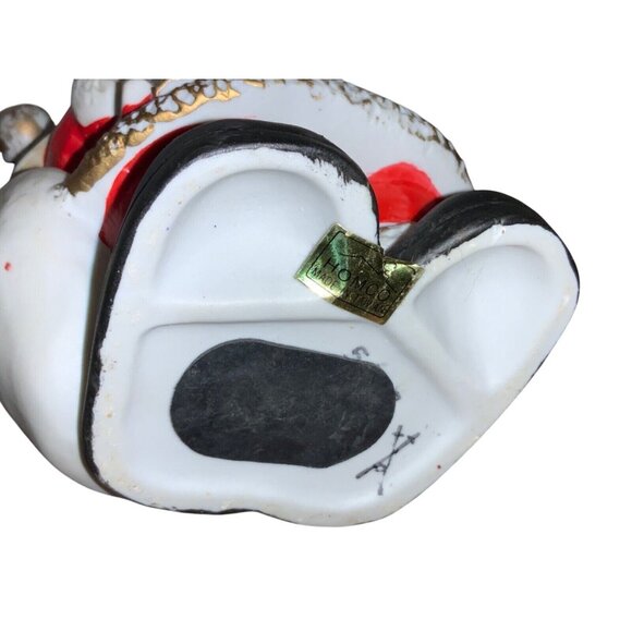 HOMCO Vintage Christmas Santa Claus Ceramic Coin Bank 5407 - Picture 6 of 8